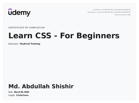 Learn CSS - For Beginners
