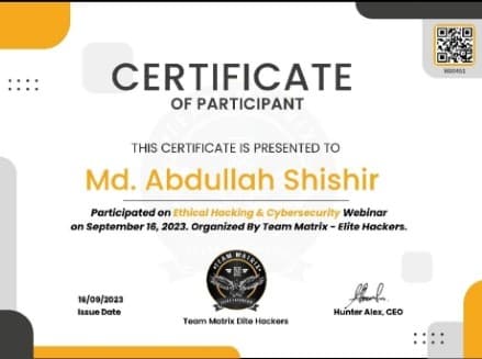 Ethical Hacking & Cybersecurity Webinar